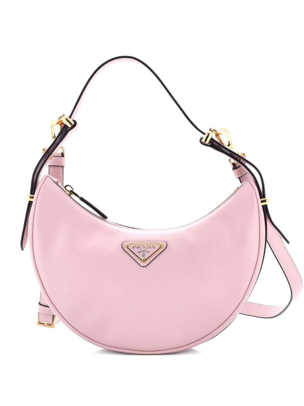 Arque Half Moon Leather Small hobo bag
