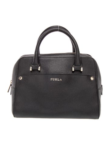 Leather Top Handle Bag