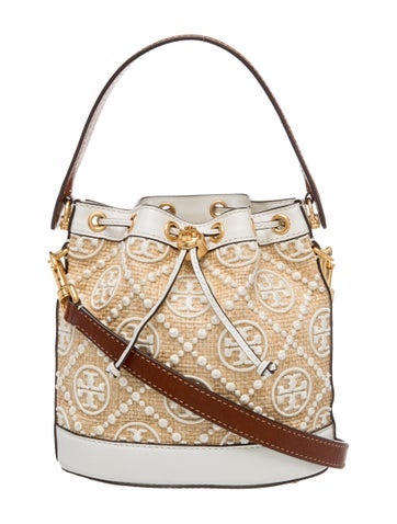 Raffia Bucket Bag