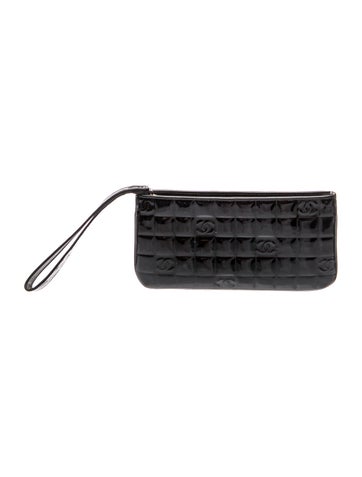 Patent Chocolate Bar Wristlet