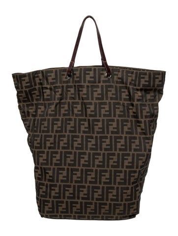 Fendi Zucca FF Logo Tote