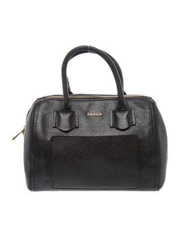 Leather Top Handle Bag
