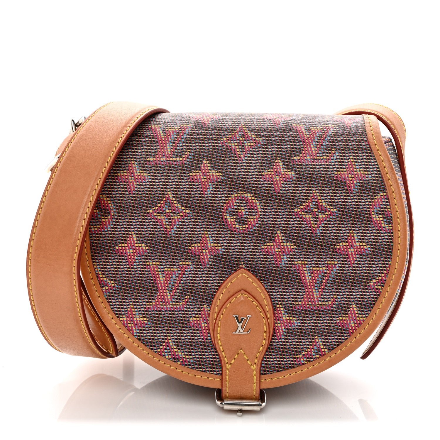 Louis Vuitton Monogram LV Pop Tambourin Rose