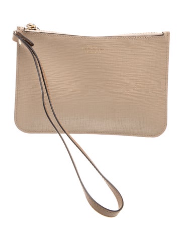 Smythson Leather Clutch