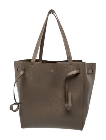 Leather Cabas Phantom Small 2023