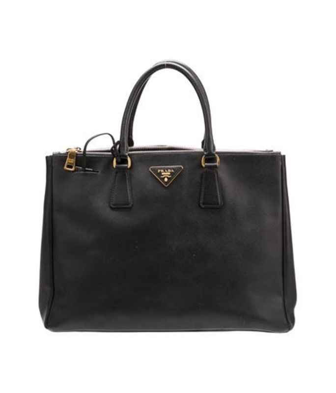 Prada Saffiano Leather Galleria Double Zip Large