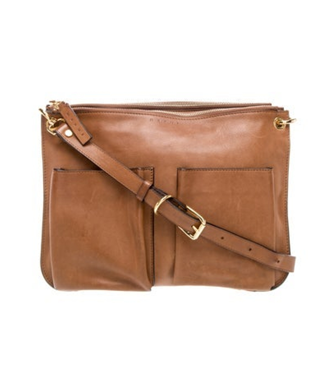 Marni Leather Messenger Bag