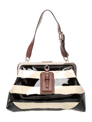 Patent Leather Shoulder Bag
