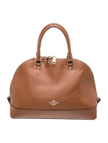 Leather Top Handle Bag