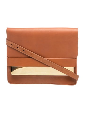 Sophie Hulme Leather Crossbody Bag