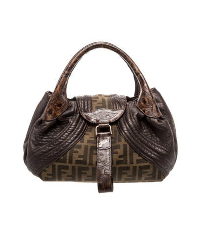 Fendi Zucca Ff Spy Small Vintage