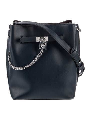 Michael Kors Leather Bucket Bag