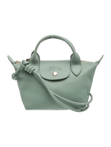 Longchamp Leather Top Handle Bag