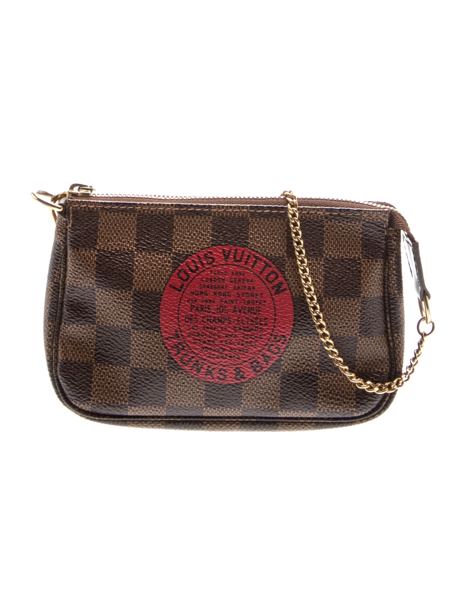 Damier Ebene Pochette Accessoires Vintage
