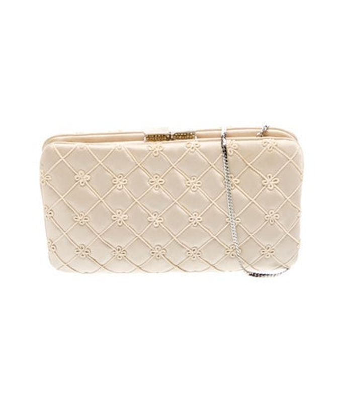Judith Leiber Leiber Satin Clutch