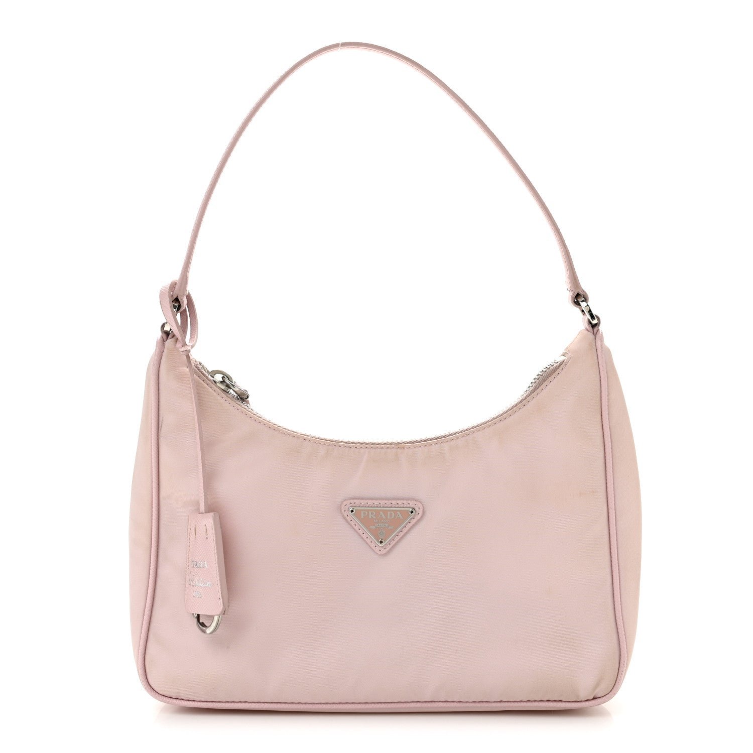 Prada Re-Nylon Saffiano Mini Re-Edition 2005 Bag Alabastro