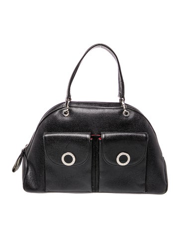 Leather Top Handle Bag