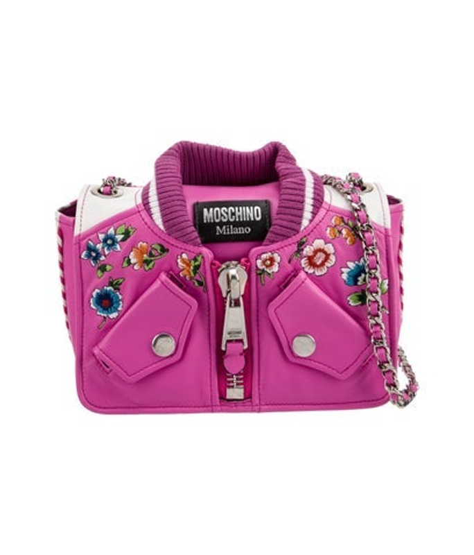 Moschino Leather Shoulder Bag