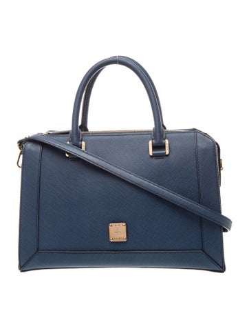 Leather Top Handle Bag