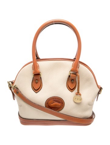 Leather Top Handle Bag