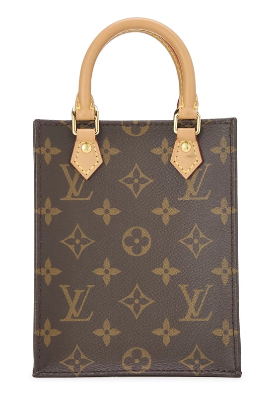 Monogram Canvas Sac Plat Petite NM