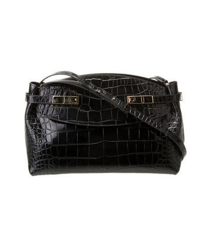 Salvatore Ferragamo Ferragamo Patent Leather Shoulder Bag