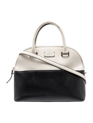 Leather Top Handle Bag