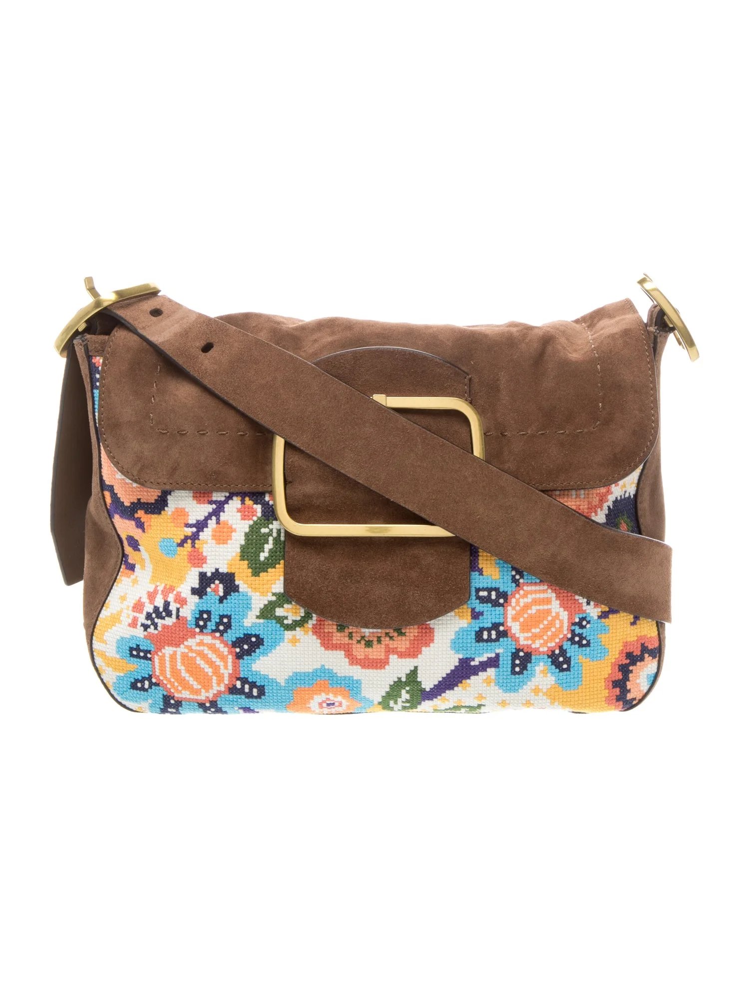 Suede Shoulder Bag
