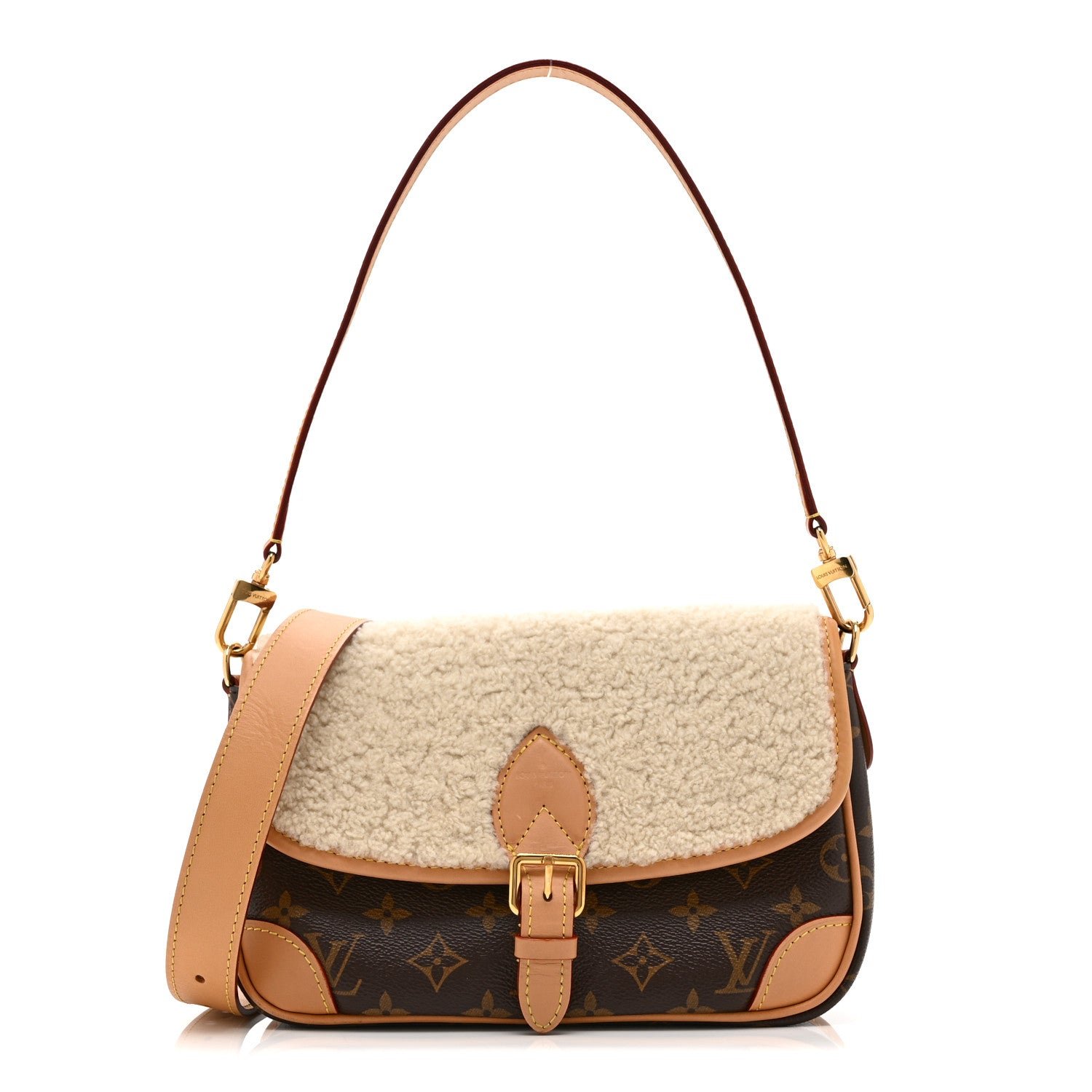 Louis Vuitton Monogram Shearling Diane NM