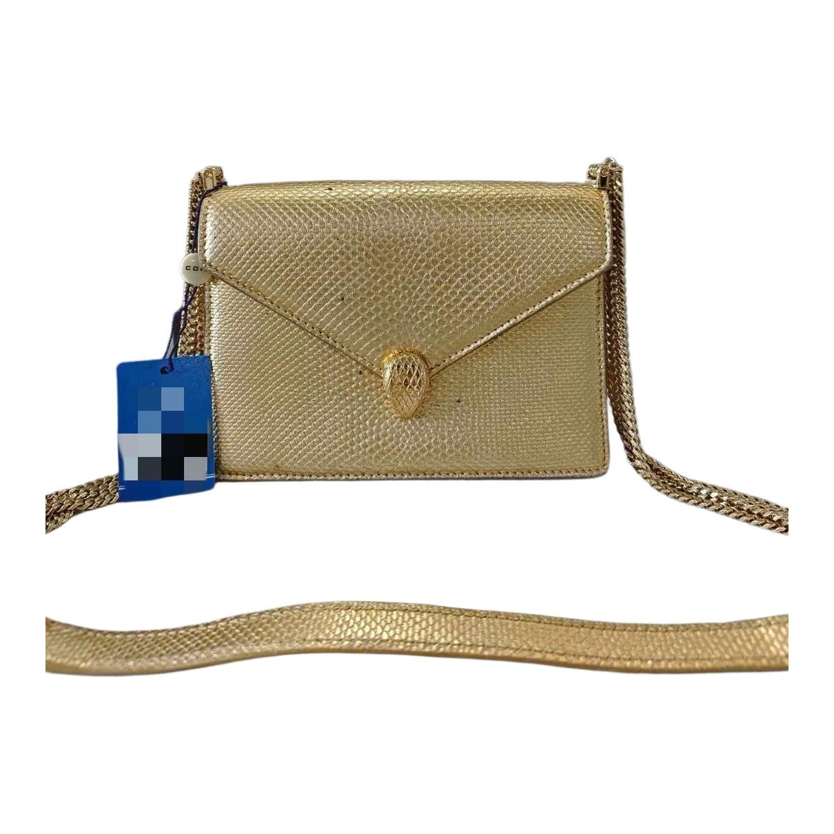 Serpenti leather handbag