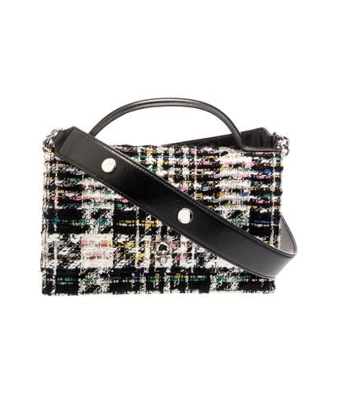 Alexander McQueen Mcqueen Tweed Crossbody Bag