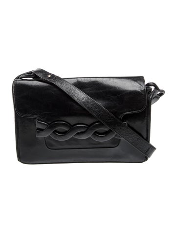 Ferragamo Leather Shoulder Bag Vintage