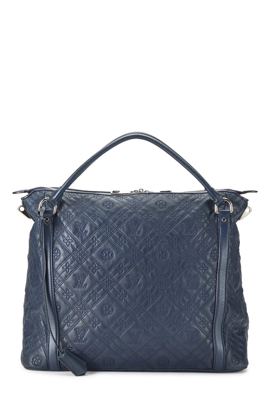 Navy Monogram Antheia Leather Ixia MM