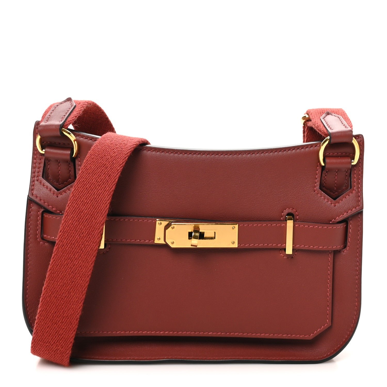Hermes Swift Mini Jypsiere Rouge H