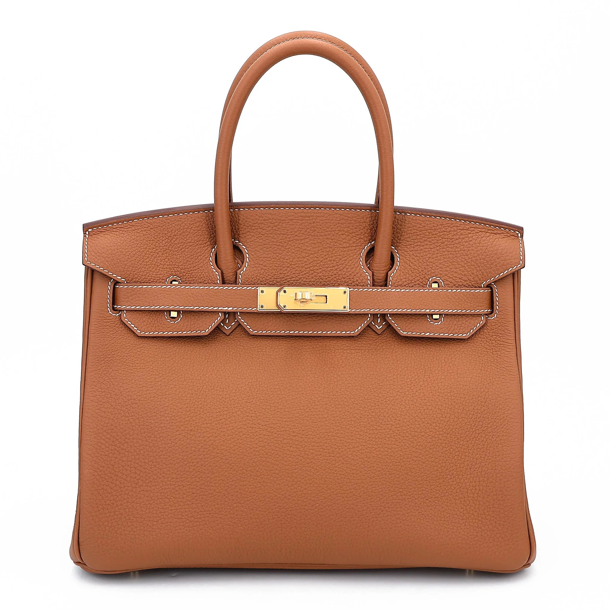 Unused ( Rank NS ) HERMÈS Birkin 30 Gold (37) Togo Palladium hardware U (2022)