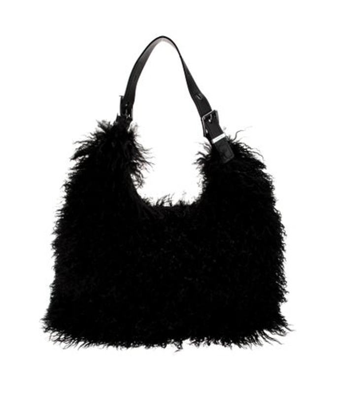 Michael Kors Kors Mongolian Lamb Hobo