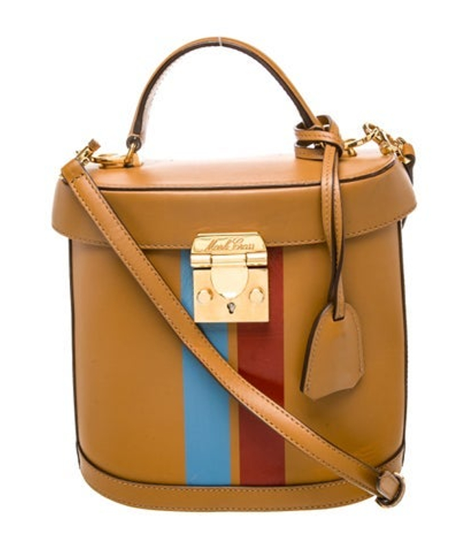 Mark Cross Cross Leather Top Handle Bag