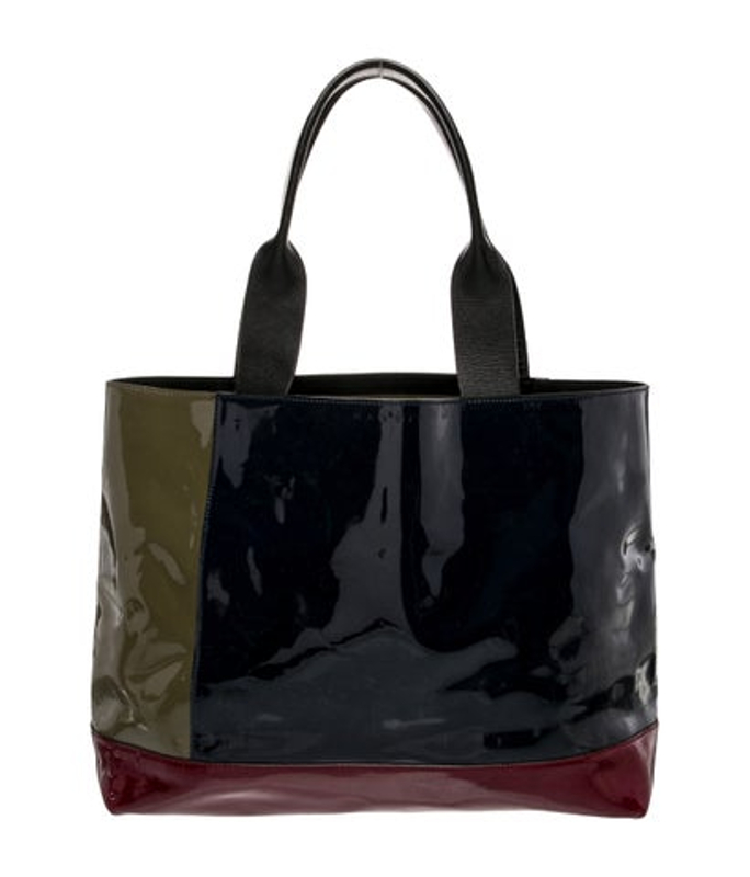 Marni Patent Leather Top Handle Bag