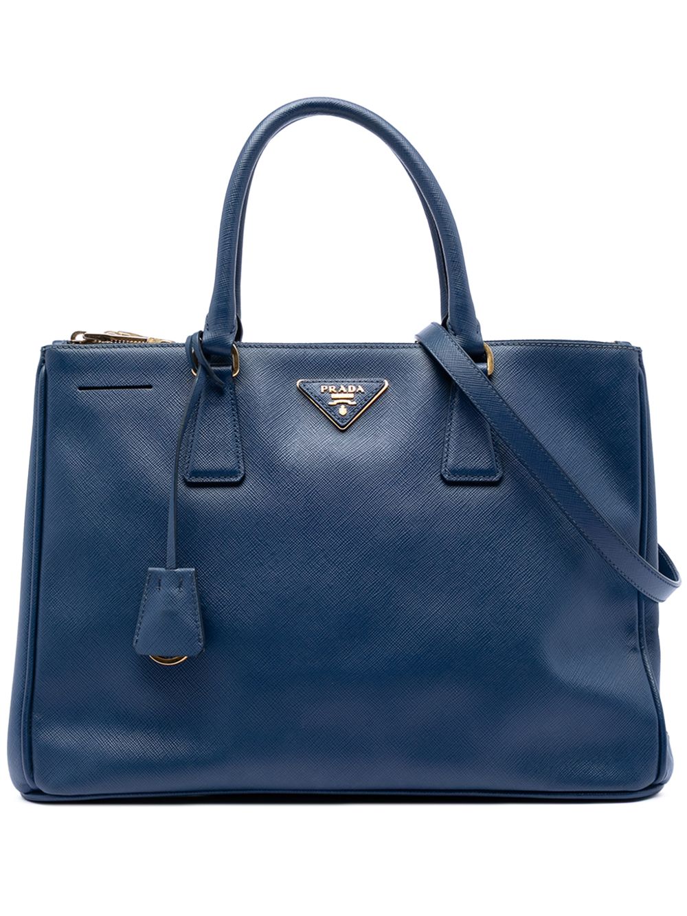 2010-2026 Medium Saffiano Lux Galleria Double Zip satchel