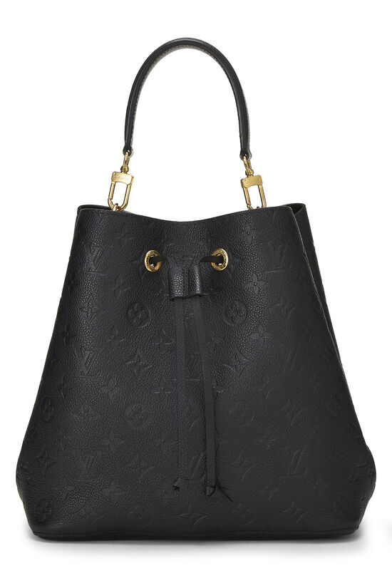 Louis Vuitton Black Monogram Empreinte Neo Noé