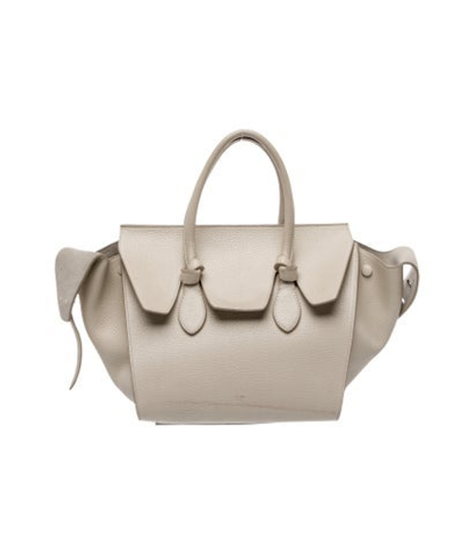 Celine Leather Tie Tote Large