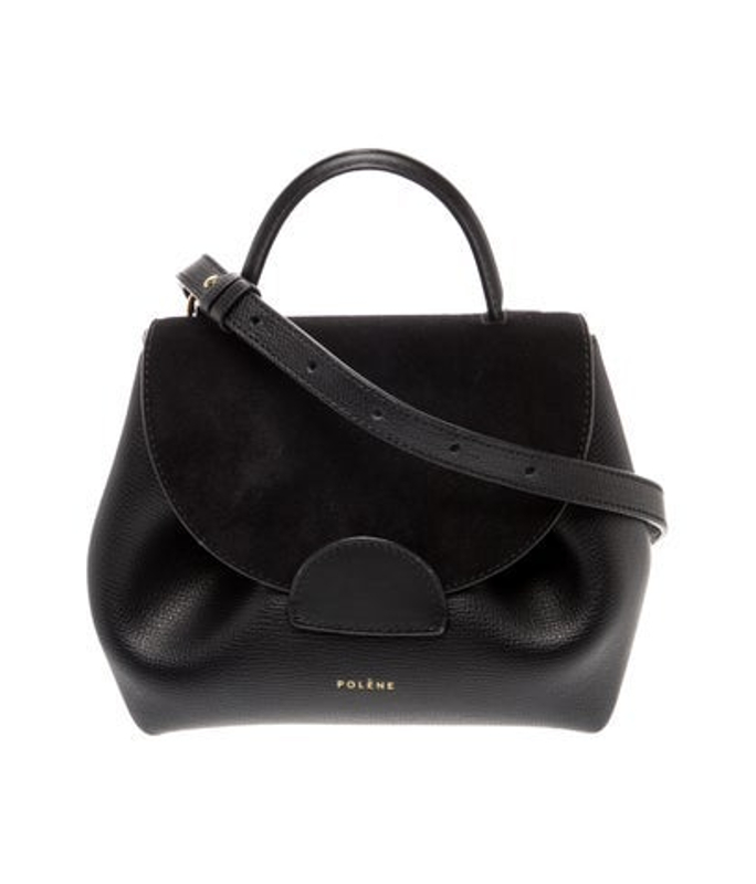 Polene Leather Crossbody Bag