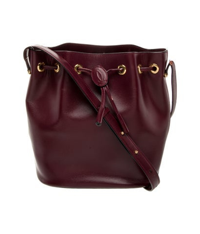 Cartier Leather Bucket Bag