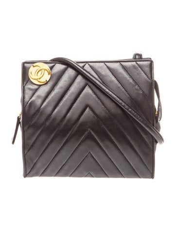 Chevron CC Shoulder Bag