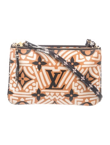 Monogram Giant Double Zip Pochette
