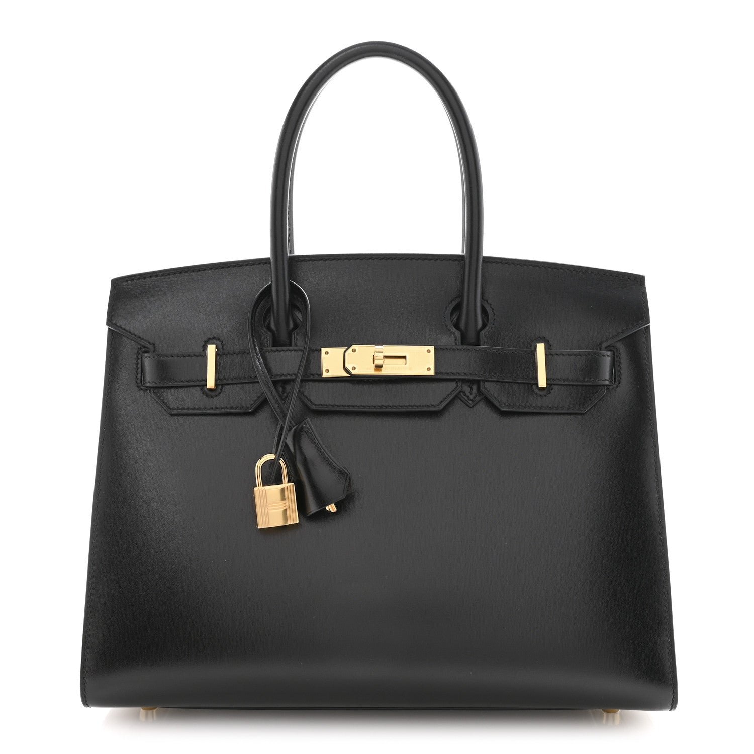Hermes Hermes Box Birkin Sellier 30 Black