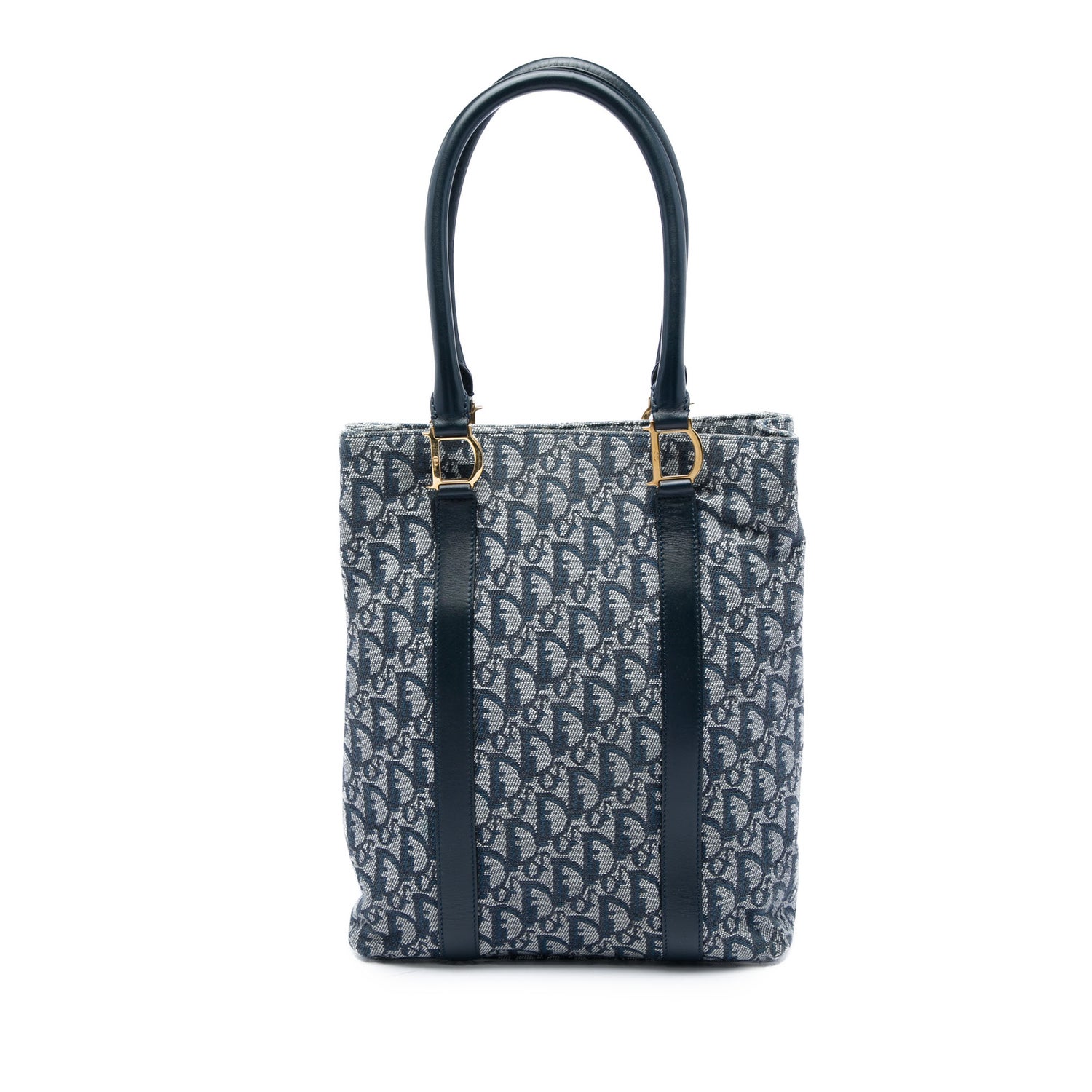 Calf Leather Diorissimo Trotter Canvas Tote