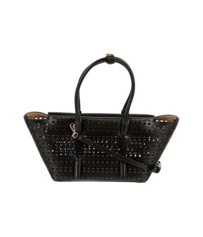 Alaia Leather Top Handle Bag