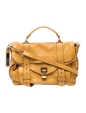 Leather Top Handle Bag