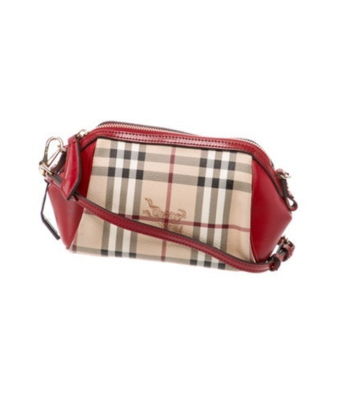 Burberry Haymarket Check Haymarket Blaze Crossbody Mini W Tags